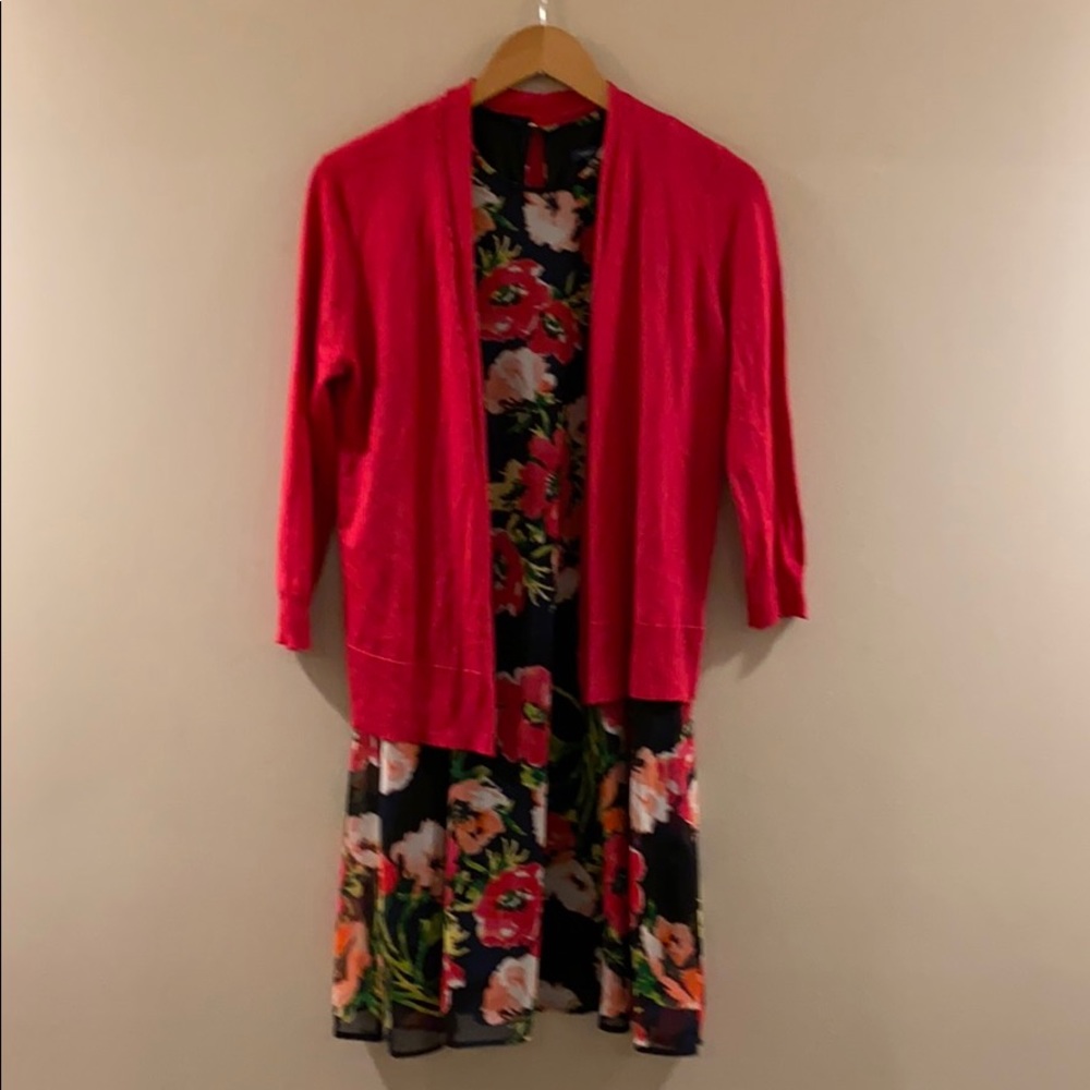 Tommy Hilfiger Sleeveless Dress with Cardigan 4